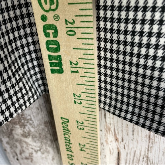 Vintage Heury Lee houndstooth blazer with pocket triangle size 10 - Picture 6 of 7